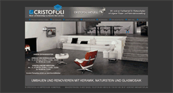 Desktop Screenshot of cristofoli.ch